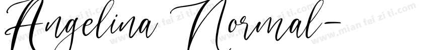 Angelina Normal字体转换